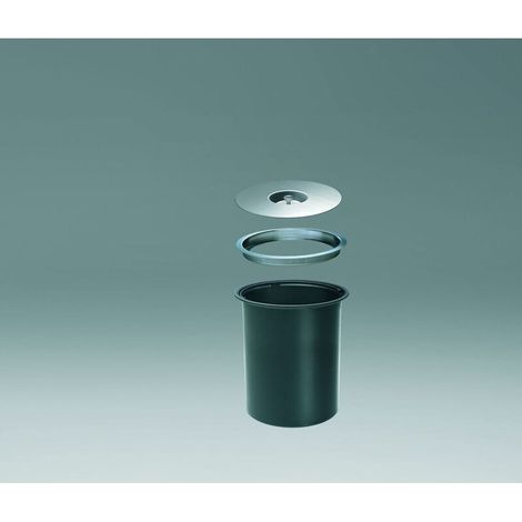WESCO 060014-47 Einbau Abfallsammler Ergo-Master small, 5 Liter, Kunststoff-Einsatz (1/2)