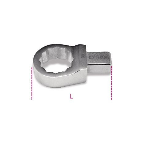 Chiave poligonale per barra dinamometrica  beta 653 9x12 - 22