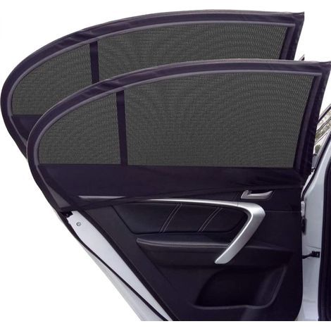 Set mit 2 universellen Auto-Sonnenblenden, UV-Schutz und Blendschutz, für die Heckscheibe. (1/5)