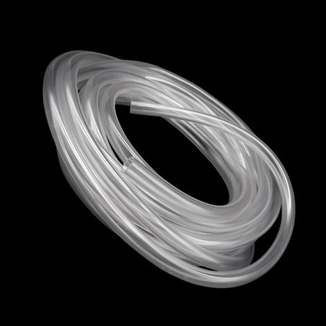 Tuyau flexible en plastique, 5 mm x 8 mm x 6 m de long, PVC, en vinyle transparent pour le transfert d'eau et d'air (1/5)