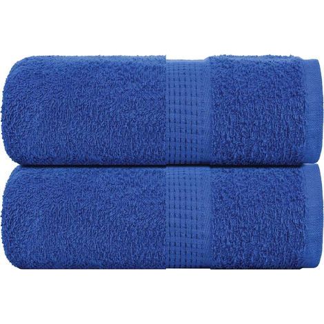 Gants de toilette FROGN, lot de 2, bleus, 30 x 30 cm, 360 g/m² (1/5)