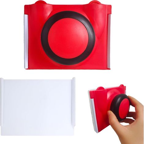 Outils pour les bords et la peinture, tampon de peinture multifonctionnel, outil de coupe des bords (rouge)