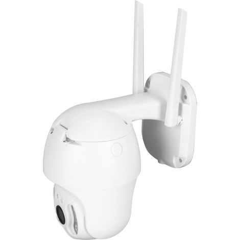 Caméra de Surveillance WiFi 1080P PTZ, Détection Intelligente de Mouvement, Vision Nocturne, Zoom 4x, pour Intérieur et Extérieur, Compatible Smartphone