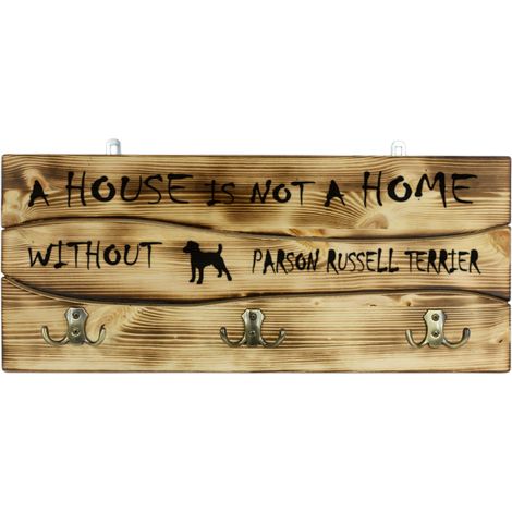 Parson Russell Terrier - gruccia con cane, espositore per medaglie, decorazione per la casa di Art-Dog (1/5)