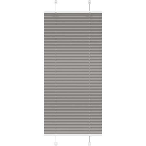 Store plissé anthracite 65x100 cm largeur du tissu 64,4 cm (1/5)