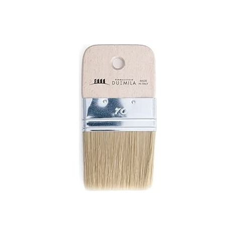 PENNELLIFICIO 2000 - Pennello Spalter per Effetti Decorativi, Pennello Piatto, Effetto Venature Legno, 7 cm