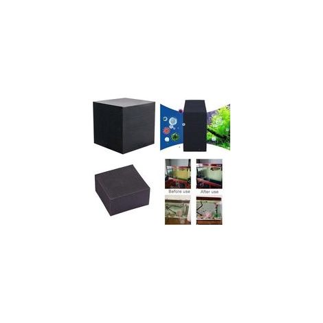 Purificateur d'eau Cube Aquarium Filtre Eco-Aquarium Filtre Ultra Forte Filtration Absorption 10X10X5CM (1/5)