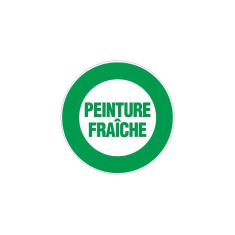 Panneau Peinture fraiche - Rigide Ø300mm - 4060859