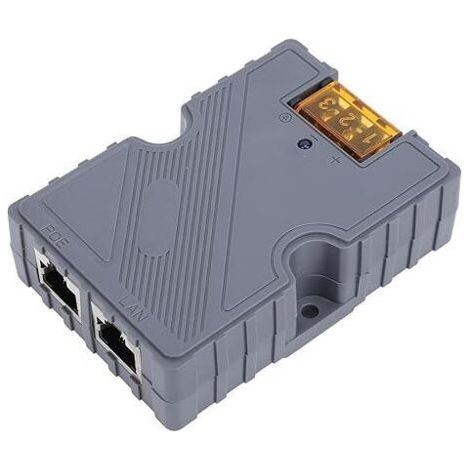 Iniettore PoE, iniettore PoE GigE passivo da 150 W con scarica elettrostatica, rete ad alta velocità 10/100/1000 Mbps, per Dishy V2 e Gen3 (1/4)
