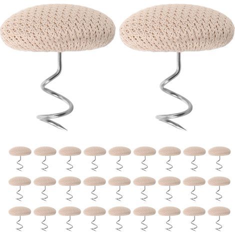 Upholstery Fasteners Slipcover Steel Swivel Beige Skirt Sofas Steel (1/5)