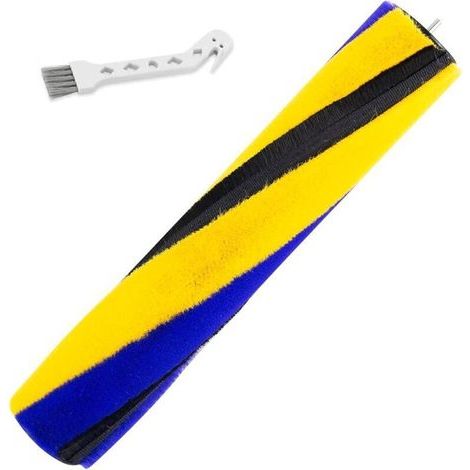 Brosse de rechange pour aspirateur Dyson V12/V15 Slim - Rouleaux souples - Brosse de rechange (jaune) (1/4)