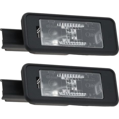 Lot de 2 Feux de Plaque d'immatriculation Arrière 6340G3 Compatible avec Peugeot 208 2008 308 3008 508 5008 (1/5)