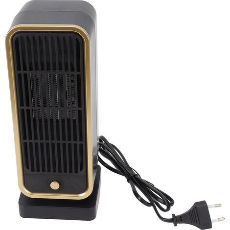 Radiateur PTC en céramique silencieux 40dB avec sécurité surchauffe et matériau ABS ignifuge, prise EU 220-250V (1/5)