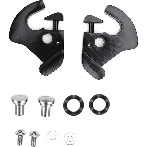 Kit clips verrouillage pour porte-bagages détachables, barre Sissy rotative remplacement pour Davidson Softail Touring Electra Glide 1986-2024 (1/5)