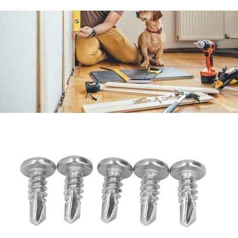 200 selbstbohrende Phillips-Schrauben aus Edelstahl 410, M4,213 (1/5)