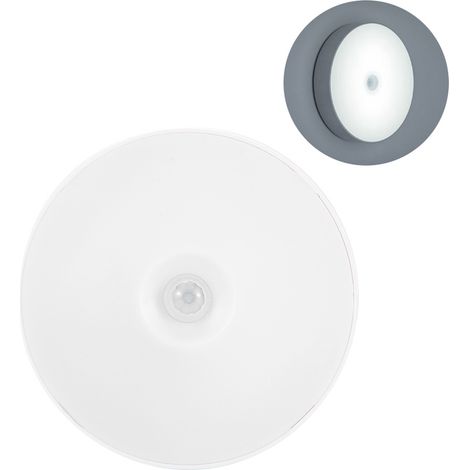 Lampe de chevet LED rechargeable USB avec détecteur de présence infrarouge et aimant pour maison chambre intérieur blanc (1/5)