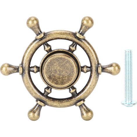Poignée de porte/tiroir/placard élégante et antique en alliage de zinc, accessoires de meubles (1/5)