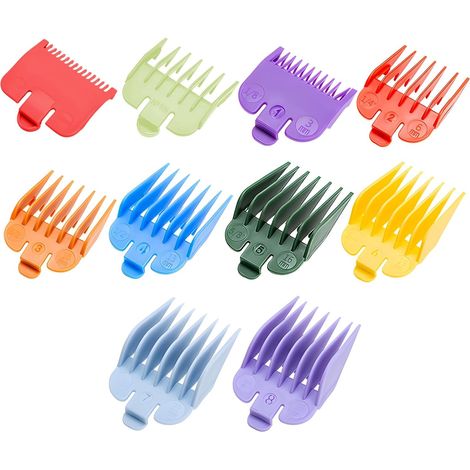 10 Pieces Hair Trimmer Guide Combs, Guide Combs Set for Replacement Trimmer Accessories (1/5)