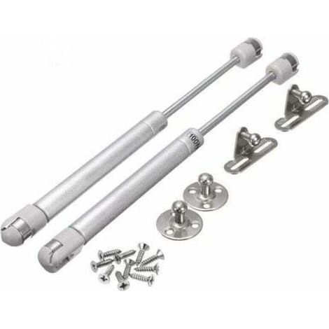 [JAMAIS UTILISÉ] 80N = 8kg de force 2PCS vérins à gaz 80N verin meuble hydraulique ressort amortisseurs à gaz d'origine porte armoire de cuisine Bras pneumatique pour levage de porte armoire meuble,de