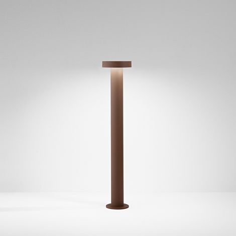 Stool paletto in alluminio corten opaco LED 12W 3000K 960Lm h.60cm (1/2)
