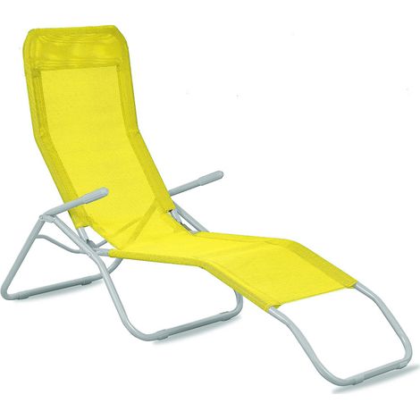 Aga Chaise de jardin SIESTA Vert clair (1/5)