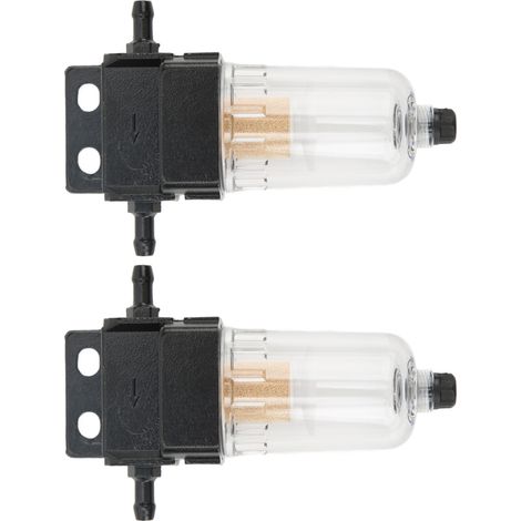 2 pièces Séparateur huile/eau 6 mm pour véhicule, filtre amovible, accessoire de remplacement pour chauffage de stationnement Webasto (1/5)