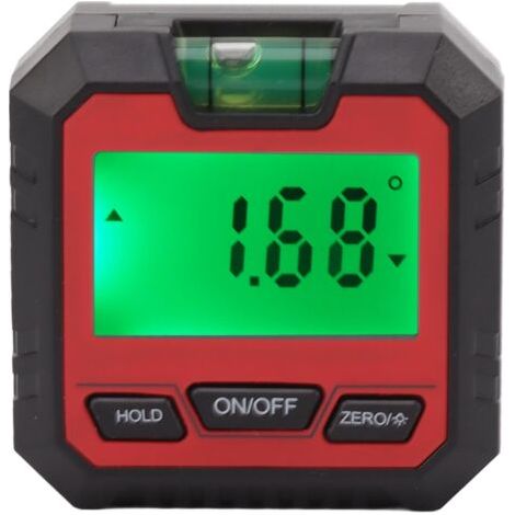 Mini-Magnet-Digitalwasserwaage – ABS-Digitalwinkelmesser für Zimmerei, Maurerarbeiten und Bauwesen (1/5)