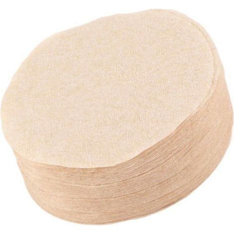 Filtre à Café - Papier Filtre pour Cafetière à Dosettes - Diamètre 60 mm - N°6 - 100 Pièces (1/5)