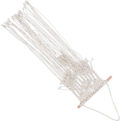 Wandbehang im Bohème-Stil mit Fransen, Vintage-Dekoration für Hotels, Wandteppich 30 x 70 cm (1/5)