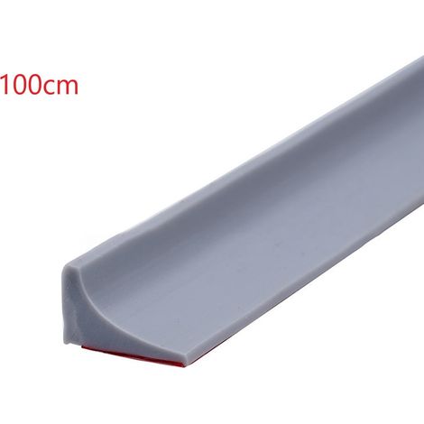 Bande De Barrage D Eau - Joint Etanche En Silicone Pour Separation Humide/Seche - Pour Douche A Ras Du Sol Et Salle De Bain - Longueur 30 À 200 Cm (1/5)