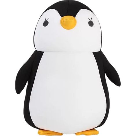 U-förmiges, verformbares Nackenkissen, dekoratives Kissen in Pinguinform, Nackenstützkissen, Stuhlrückenkissen, Kopfstütze, Büro-Ruhematte (1/5)