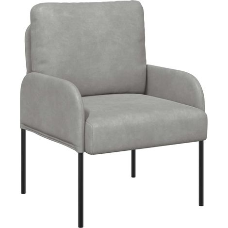 Maison Exclusive - Canapés avec coussin 55cm Gris clair Contreplaqué (1/5)