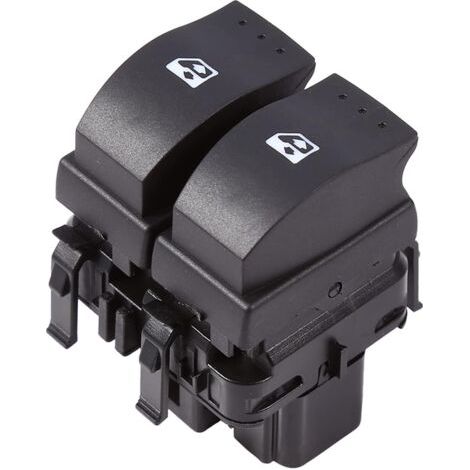 Bouton vitre 2 Interrupteur vitre 2 Commande de Lève-vitre Electrique Commutateur de Fenêtre Double, Interrupteur de Commande de Lève-vitre électrique Convient pour II 2 8200 060 045 (1/5)