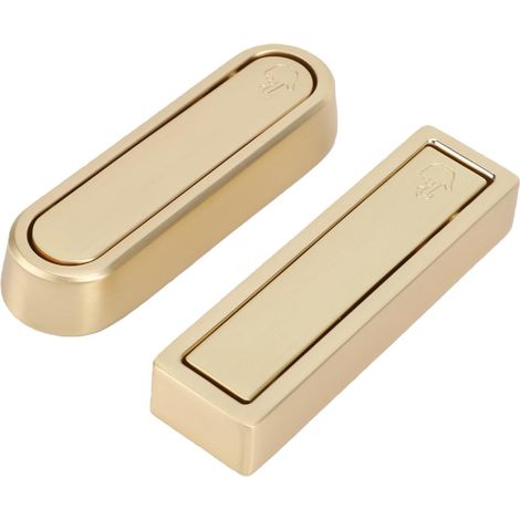 Folding Wall Hook in Zinc Alloy, 40lbs Capacity, Magnetic Lock, Gold Finish, for Towels, Coats, Bags, Bathroom, Kitchen, Hallway (1/5)
