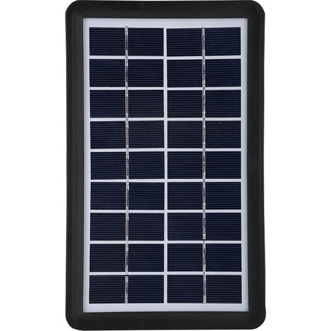 Panneau solaire 9V 3W étanche, transmission lumineuse de 93%, cellule solaire en polysilicium (1/5)