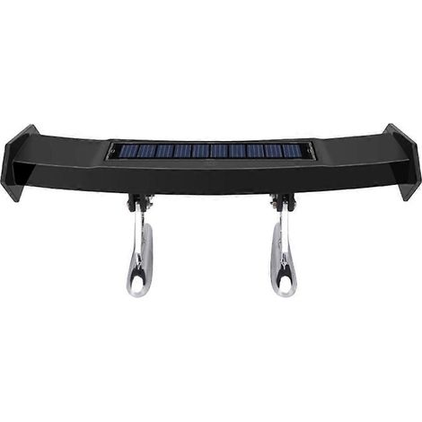 Mini-Heckspoiler mit Solar-LED-Beleuchtung im GT-Stil