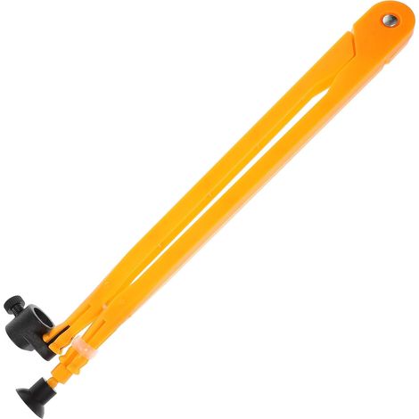 Outil Pédagogique Boussole Plastique Grand Modèle Léger Ventouse pour Démonstration Scolaire en Mathématiques et Dessin Géométrique (1/5)