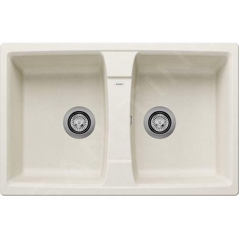 Blanco Lexa 8 - Évier en silgranit, 780x500 mm, InFino, blanc doux 527098 (1/3)