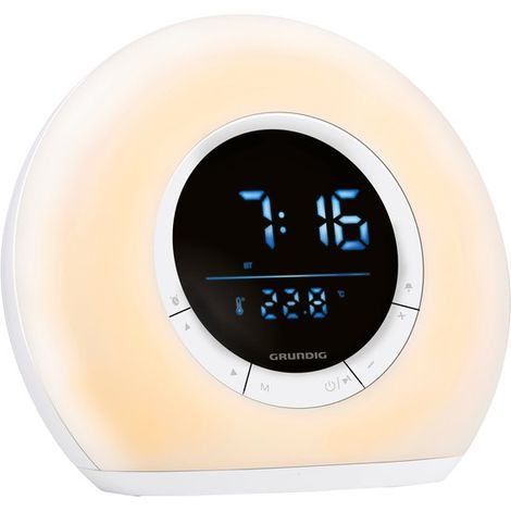 Grundig Lampe de réveil Blanc H16.5xl8.5xL18.2cm (1/5)