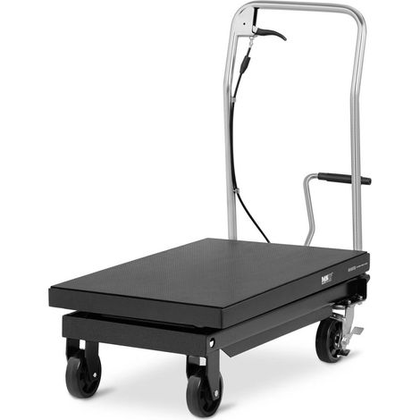 Table élévatrice mobile 500 kg acier noir (1/5)