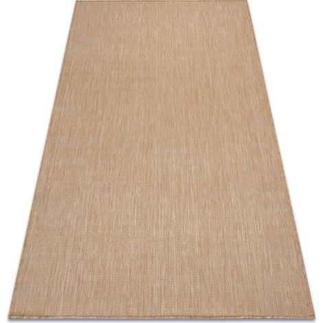 Teppich SISAL SION A5165A Melange flach gewebt natural beige 60x100 cm