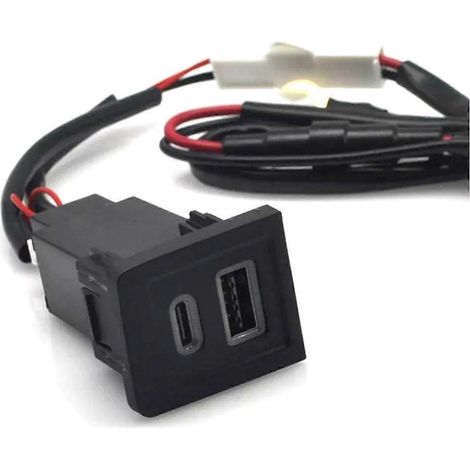 Auton USB Laturi PD Pikalataus QC3.0 Puhelimen Lataussovitin Pistorasia T5 2003-2015
