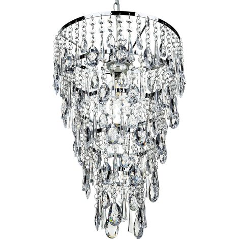Lampadario Argento Entwash