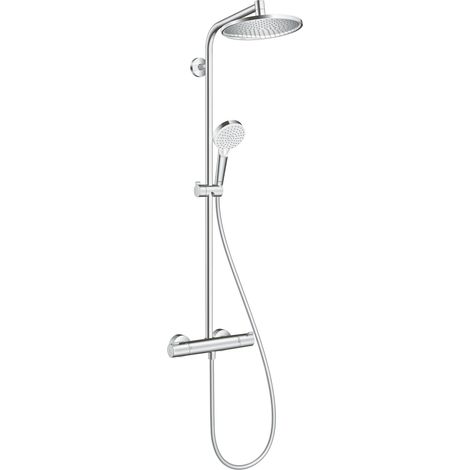 Duschsäule HANSGROHE Crometta S Showerpipe 240 1jet mit Thermostat 27267000