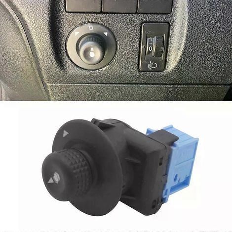 Elektrischer Rückspiegel-Bedienknopf für Citroen C3, 11-polig, 6545KS 6545KSJXLGV (1/5)