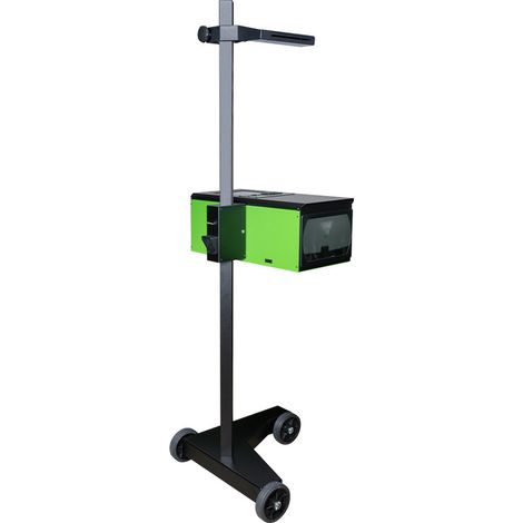 Aligneur de phares avec luxmètre numérique – Unité mobile en acier – Hauteur réglable 23 à 135 cm – Compteur LUX – JBM52740 (1/5)