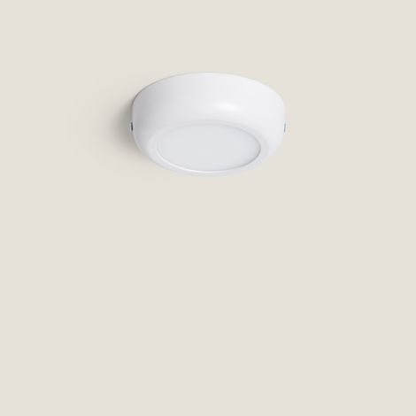 LED-Deckenleuchte 6W Rund Metall Ø125mm Design White 4000K Neutralweiß
