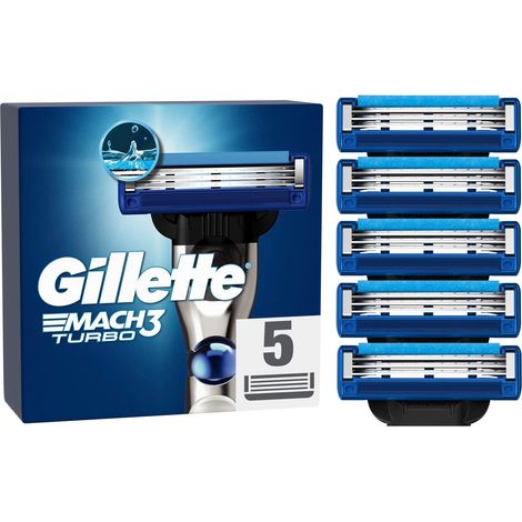Razor blades Mach3 Turbo 5 pcs (1/5)