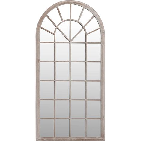 Maison Exclusive - Spiegel Sandfarben 90x45 cm Eisen für den Inne (1/5)