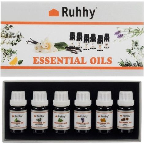 Olio essenziale - set da 6 pz. Ruhhy 21939 da 10 ml (1/5)